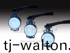 全不锈钢气动衬胶蝶阀