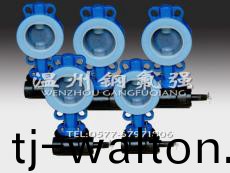 钢衬四氟涡轮蝶阀
