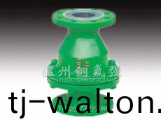 衬氟法兰止回阀
