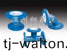 等径衬四氟三通